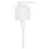 A white pump dispenser with a long tube, isolated on a white background. Produktbild-Vorschau