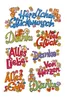 HERMA 3813 10x Sticker DECOR Glückwünsch, beglimmert Produktbild-Vorschau 1