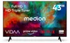 MEDION 108 cm (43 Zoll) Full HD Fernseher (Smart-TV, VIDAA Produktbild-Vorschau 1