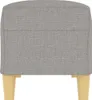 vidaXL Lavica Light Grey 100x35x41 cm Látka Náhľad obrázku produktu 4