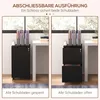 Vinsetto Rollcontainer Aktenschrank mit 2 Schubladen, Produktbild-Vorschau 6