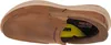 A top-down view of a brown slip-on shoe. Produktbild-Vorschau