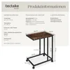 tectake® Beistelltisch Luton 48x35x70cm Produktbild-Vorschau 6
