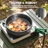 Outsunny Camping Kochgeschirr Set 5-teiliges Outdoor Produktbild-Vorschau 5