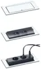 EVOLine BackFlip Cuisine Schwarz matt 2x Steckdose mit Produktbild-Vorschau 23