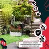 KOTARBAU® Donica Skrzynka Drewniana na Nóżkach 60 x 33 x 25 Podgląd zdjęcia produktu 8
