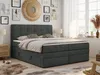 Boxspringbett mit Kopfteil und Topper, Polsterbett - Produktbild-Vorschau 1