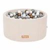 Flumi Bällebad Baby - Bällepool Kinder 90x40cm mit 200 Produktbild-Vorschau 1