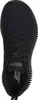 A top-down view of a black Skechers Bobs Geo How Marvelous sneaker. Produktbild-Vorschau