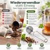 Zestaw 12 srebrnych szczypiec do herbaty i przypraw Podgląd zdjęcia produktu 7
