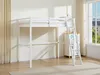 Hochbett - 120 x 190 cm - Kiefer massiv - Geweißt - GEDEON Produktbild-Vorschau 2