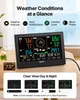 VEVOR 7-in-1 WLAN-Wetterstation mit APP, 7,5-Zoll-Display, Produktbild-Vorschau 4