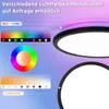 ZMH Deckenlampe LED Deckenleuchte Flach Schlafzimmerlampe Produktbild-Vorschau 3