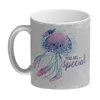 Qualle Glitzer-Kaffeebecher mit Spruch You are special Produktbild-Vorschau 2