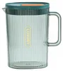 2 Liter Glaskaraffe Wasserkaraffe Karaffe Glas Wasserkrug Produktbild-Vorschau 1