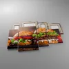 Bild auf Leinwand - Leinwandbild - Amerikaner Hamburger Produktbild-Vorschau 2