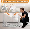 UISEBRT Table en acier inoxydable pliable Table de travail Voir les images du produit 7