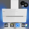 Hotte aspirante cuisine 80cm Hotte Murale Inclinées acier Voir les images du produit 3