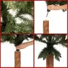 A collage of images showing the assembly of an artificial Christmas tree. Anteprima dell’immagine prodotto