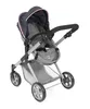 BAYER CHIC 2000 Puppenwagen Kombi MILA 567-26 Melange navy Produktbild-Vorschau 2