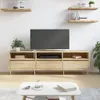 TV-Schrank Sonoma-Eiche 150x30x44,5 cm Holzwerkstoff Produktbild-Vorschau 2
