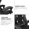 Chaise de jeu ergonomique - coussin lombaire + appui-tête - Voir les images du produit 6