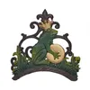Relaxdays Schlauchhalter, Froschkönig, Gusseisen, antik, Produktbild-Vorschau 6