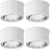 CELI-1W 4er Set LED Aufbauspot weiß rund - 4x Produktbild-Vorschau 2