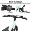 Hiland 26 Zoll-E-Mountainbike, 250W, 7 Gänge, mechanische Produktbild-Vorschau 8