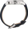 Side view of a Maserati watch with a blue leather strap. Produktbild-Vorschau