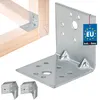 KOTARBAU® 25er Set Winkelverbinder Regalwinkel 50x50x50mm Produktbild-Vorschau 1