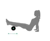 MASSAGE ROLLE mit entnehmbarem Kern, black-green Produktbild-Vorschau 4