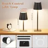 Tischlampe Kabellos, LED Tischleuchte, Dimmbar Touch Akku Produktbild-Vorschau 6