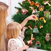 12 Stück Diamond Painting Weihnachten Anhänger, DIY 5D Produktbild-Vorschau 2
