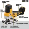 DEWALT DCS335NT, noir, jaune, 45°, 3 200 coups/min, 13,5 Voir les images du produit 11
