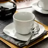 MALACASA, seria Elisa, 24-częściowy szaro-biały porcelanowy Podgląd zdjęcia produktu 6