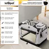 Leopet® Hundebox - Faltbar, S/M/L/XL/XXL/XXXL, Stoff, mit Produktbild-Vorschau 3