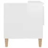 vidaXL Noční stolky 2 ks. Vysoce lesklá bílá 50x46x50 cm Náhled obrázku produktu 7