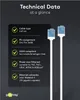 Goobay 74300 Ultraflexibele CAT 6A patchkabel, slank, Productafbeelding-voorbeeld 9