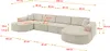 ALTDECOR Ecksofa in U-Form MARI-U2 - 388x171x79,5 cm Beige Produktbild-Vorschau 5