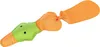 TRIXIE Ente Hundespielzeug - orange/lime - 50 cm Produktbild-Vorschau 1