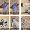 LED sprchový panel z nehrdzavejúcej ocele Vodopádová Náhľad obrázku produktu 4