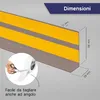 HOLZBRINK Battiscopa adesivo in PVC 50x20mm, 1 m | Bordino Anteprima dell’immagine prodotto 4