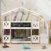 Flieks Letto a castello 90x200cm Letto per bambini con Anteprima dell’immagine prodotto 3