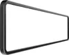 Kennzeichenhalter Zusatzrahmen für L&P A0147 / L&P A0149 Produktbild-Vorschau 1