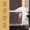Petsworld Katzennetz 8×3 m für Balkon inkl. Befestigung & Produktbild-Vorschau 5