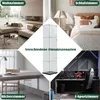 INONEFT Glasvitrine Standvitrine mit LED und Schloss – Produktbild-Vorschau 6