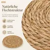 Tischset aus Naturbast Rund - Ø 26 cm Produktbild-Vorschau 5