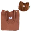 STILVORA Schultertasche Cord, Damen Schlicht – Weiche Produktbild-Vorschau 6