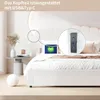 Cama tapizada Fortuna Lai, tamaño 160x200 cm, con puerto Vista previa de la imagen del producto 9